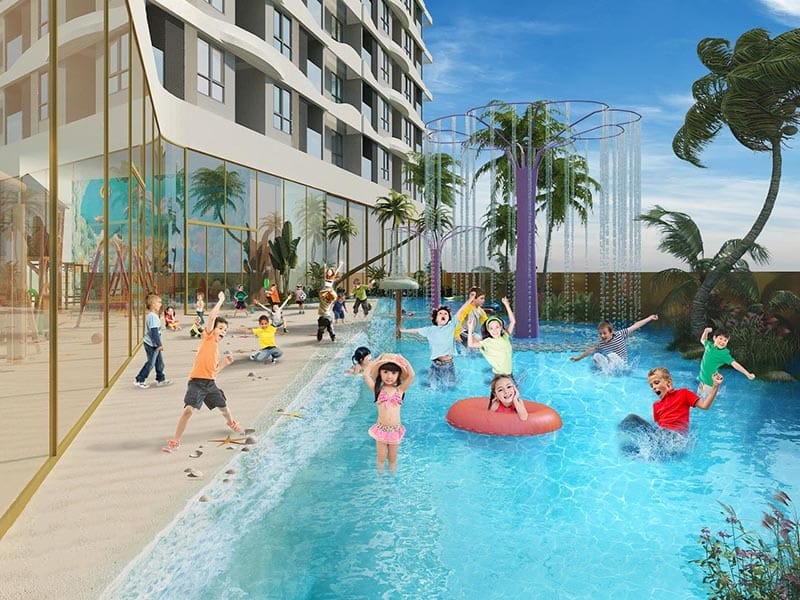 Tiện ích Raining Zone dự án căn hộ D-Homme